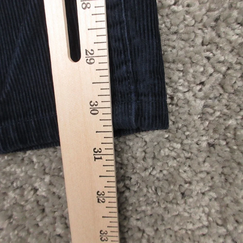 Vineyard Vines Pants Mens‎ 35x32 Navy Blue Corduroy 5 Pocket Chinos Preppy Zip